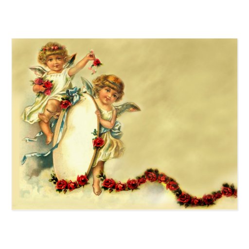 Victorian Cherubs Postcards
