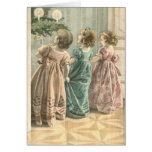 Victorian Children Christmas Card