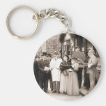 VICTORIAN CHRISTMAS CAROL SINGERS KEY CHAINS