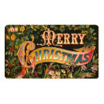 Victorian Christmas Gift Tags or Mini Greetings Business Card