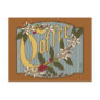 Victorian Coffee Sign Post Card