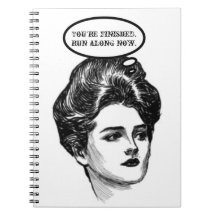Victorian Diva Humour Note Book