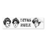 Victorian Divas bumper stickers