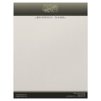Victorian Espresso Customized Letterhead