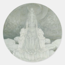 Victorian Faerie Sticker