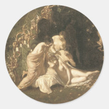 Victorian Faerie Sticker