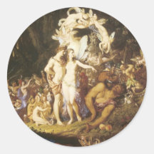 Victorian Faerie Sticker