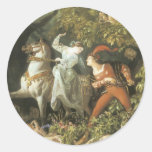 Victorian Faerie Sticker - Romantic Love