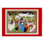Victorian Family Christmas Cards
