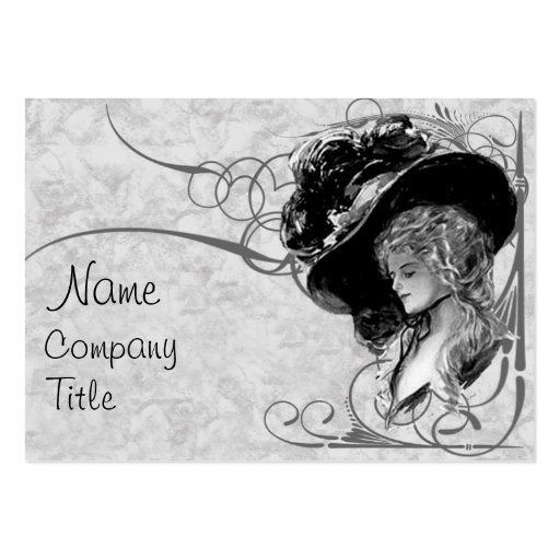 Victorian Fashion Business Card Template