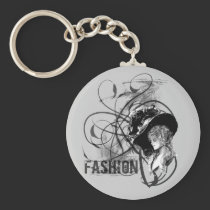 Victorian Fashion keychains