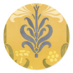 Victorian Floral Stencil Design Stickers
