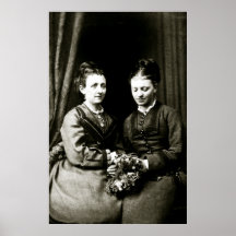 Victorian Girlfriends Print