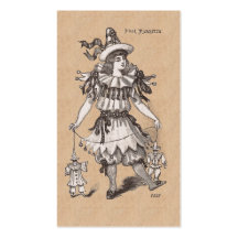 Victorian Girl's Vintage Fashions Party Costume Business Card Templates