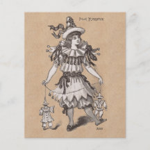 Victorian Girl's Vintage Fashions Party Costume Flyer Design