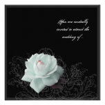 Victorian Goth wedding invitation