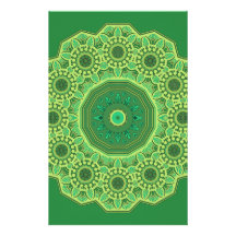 Victorian Green No. 1 Stationery Paper
