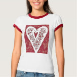 Victorian Heart Lace T-Shirt