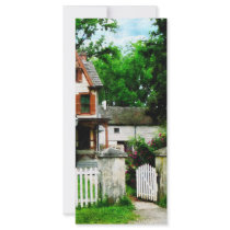Victorian Home With Open Gate