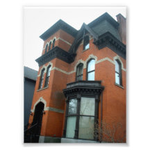 Victorian House in Allentown Buffalo NY Photo Print