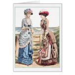 Victorian Ladies at the Beach Cards