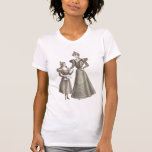 Victorian Mother & Daughter Vintage Look T-Shirt