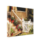 Victorian - Porch - My Grandmother's Garden Gallery Wrap Canvas