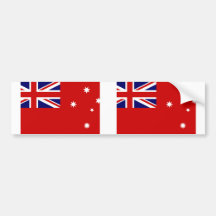 Victorian Red Ensign, Australia flag Bumper Sticker