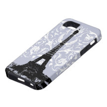 Victorian Romantic Eiffel Tower of Paris iPhone 5 Cover