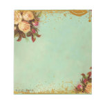 Victorian Rose Elegant Paper Memo Note Pad
