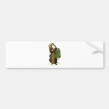 Victorian Santa Claus Bumper Sticker