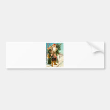 Victorian Santa Claus Bumper Sticker