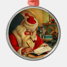 Victorian Santa Claus Ornament