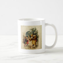 Victorian Santa Mugs