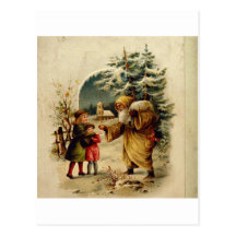 Victorian Santa Postcards