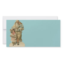 Victorian Santa - Vintage Art Photo Cards
