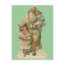 Victorian Santa - Vintage Art Postcard