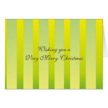 Victorian Striped Christmas Cards