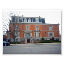 Victorian Style Architecture in Buffalo New York Photograph