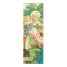 Victorian toddler business card