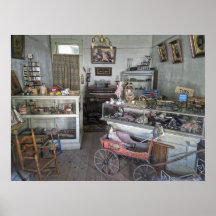 Victorian Toy Shop - Virginia City Montana Poster
