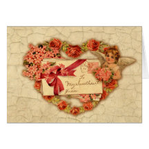 Victorian Valentine Card