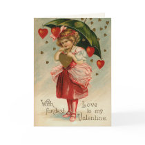 Victorian Valentine's Day Card