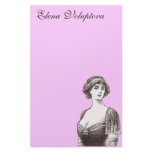 Victorian Vixen Letterhead Paper Customizable Stationery Design
