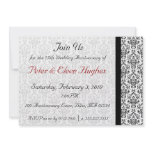 Victorian Wedding Anniversary Party Invitations