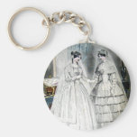 Victorian Wedding Dress Keychain