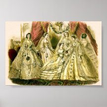 Victorian Wedding Print