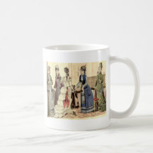 Victorian Women Fashion Coffee Mugs