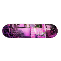 victorians life - mission district San francisco Skate Board Decks