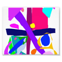 Victorious Olympic Soccer Game on TV Photo Art